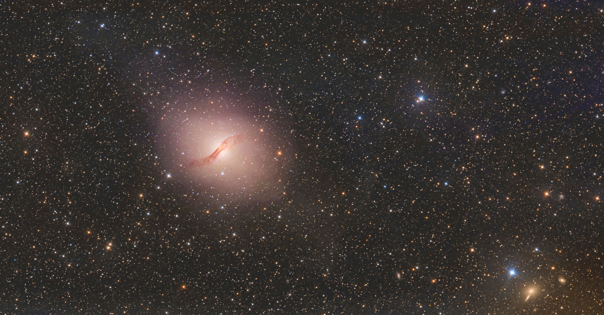 NGC5128 Centauro A HaLRGB